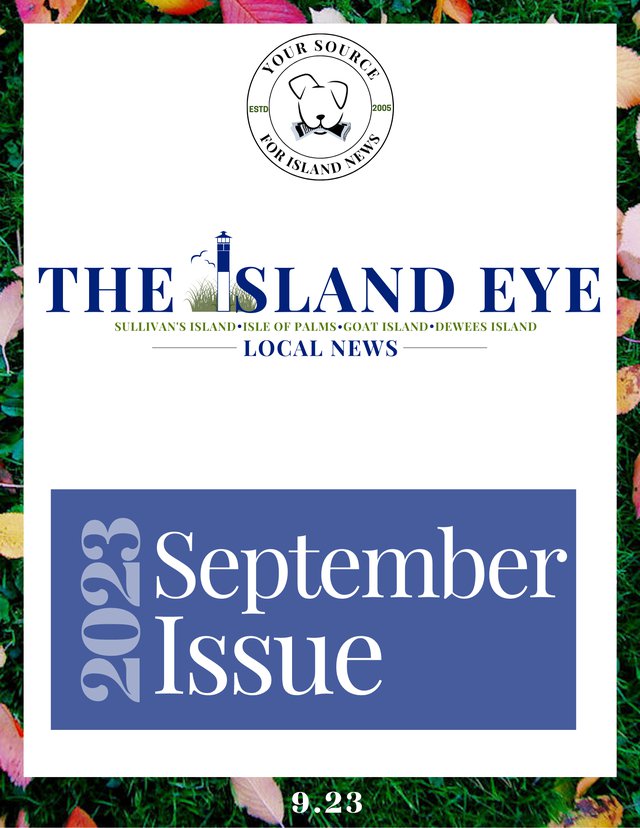 magazine cover images - island eye Sept 2023 Issue