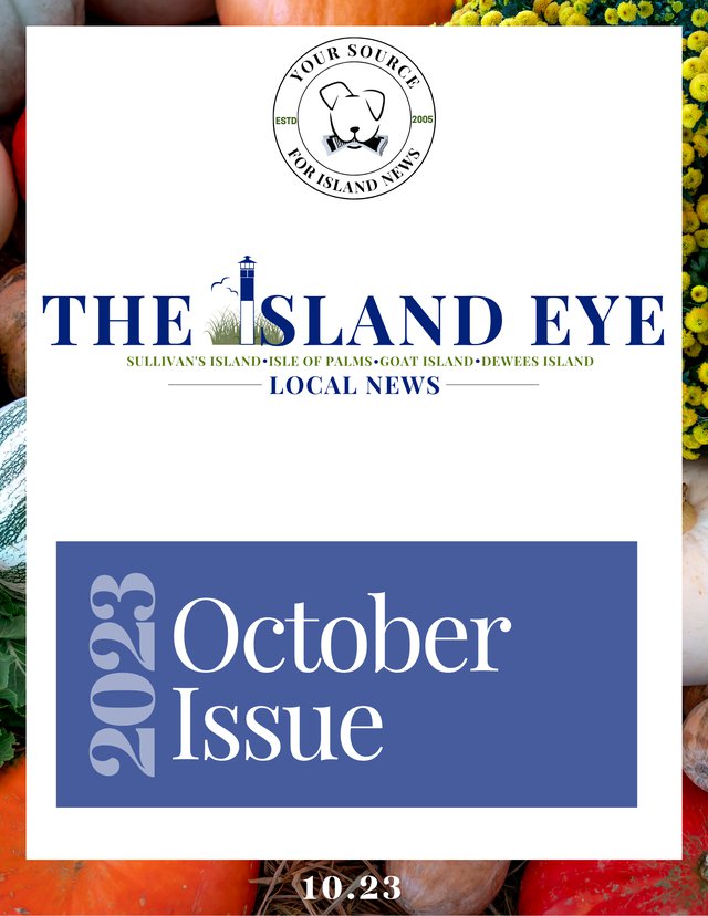 magazine cover images - island eye October 2023 Issue
