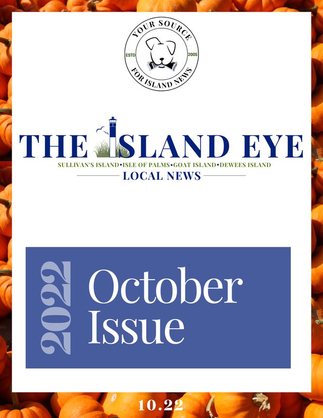 magazine cover images - island eye Oct 2022 Issue