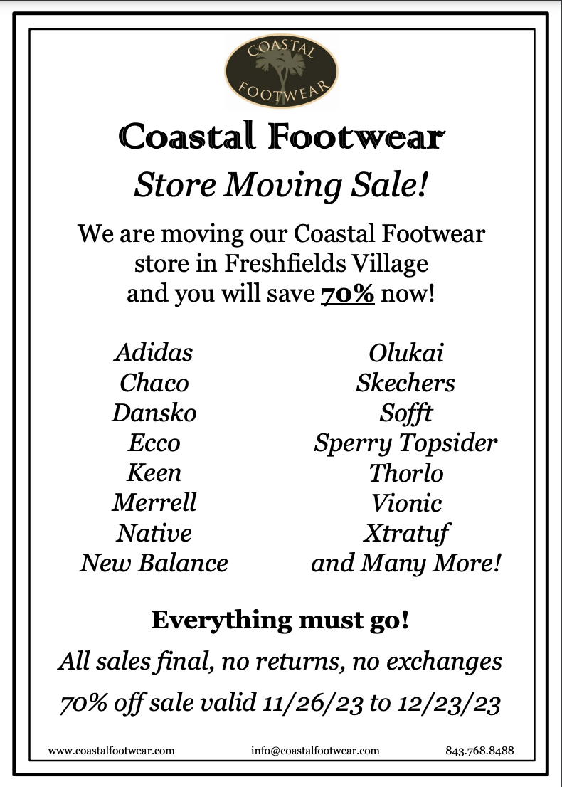 coastal footwear