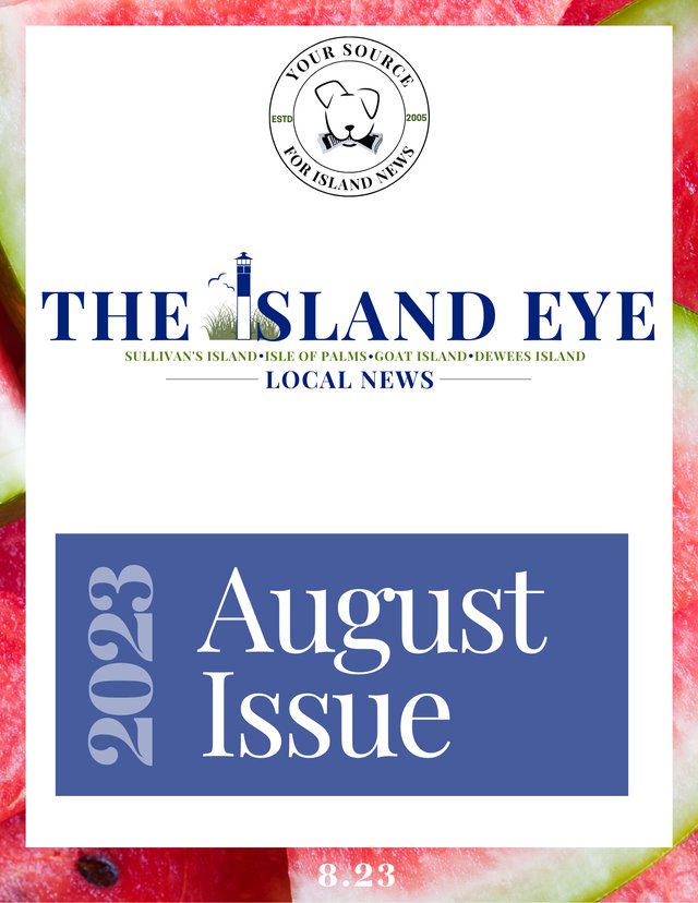 magazine cover images - island eye August 2023 Issue