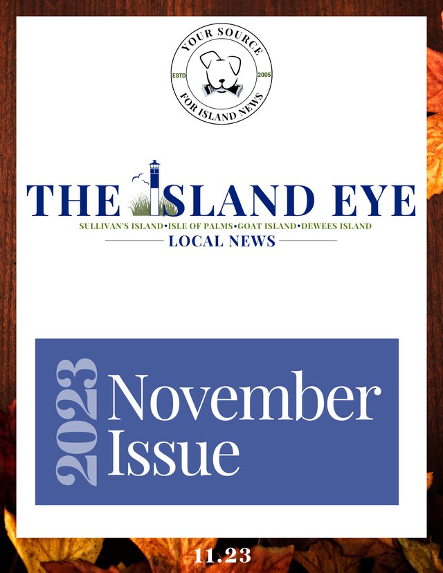 magazine cover images - island eye Novemebr 2023 Issue