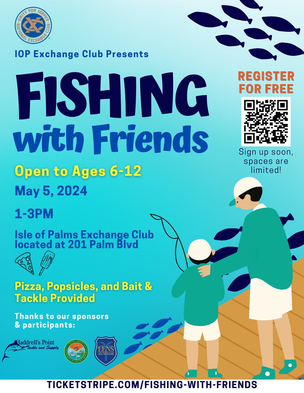 fishing with friends - registration